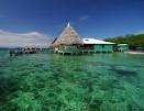 Bocas del Toro floating settlements. © Air Panama