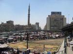 Ramses Square, Cairo. Mosque in background.